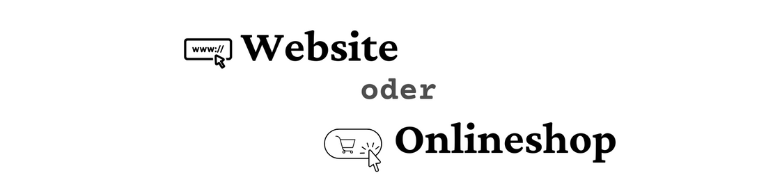 Website oder Onlineshop